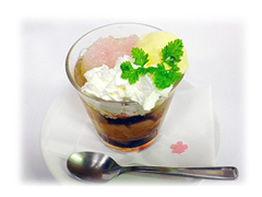 えらんで!ハナヤマタ 氷あんみつ なる