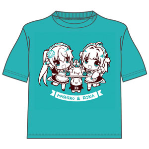 真白&莉佳メイドTシャツ