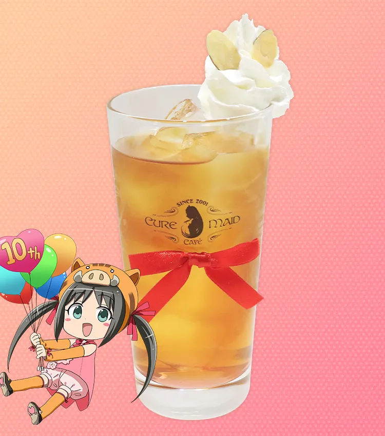 ウリたんのごま油みたいな色味だけどおいしい桜ティー