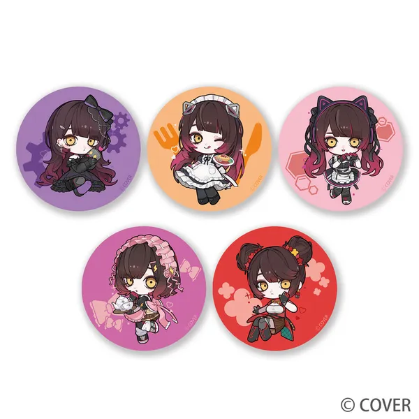 【イベント限定】ロボ子さん トレーディング 缶バッジ BOX5個セット